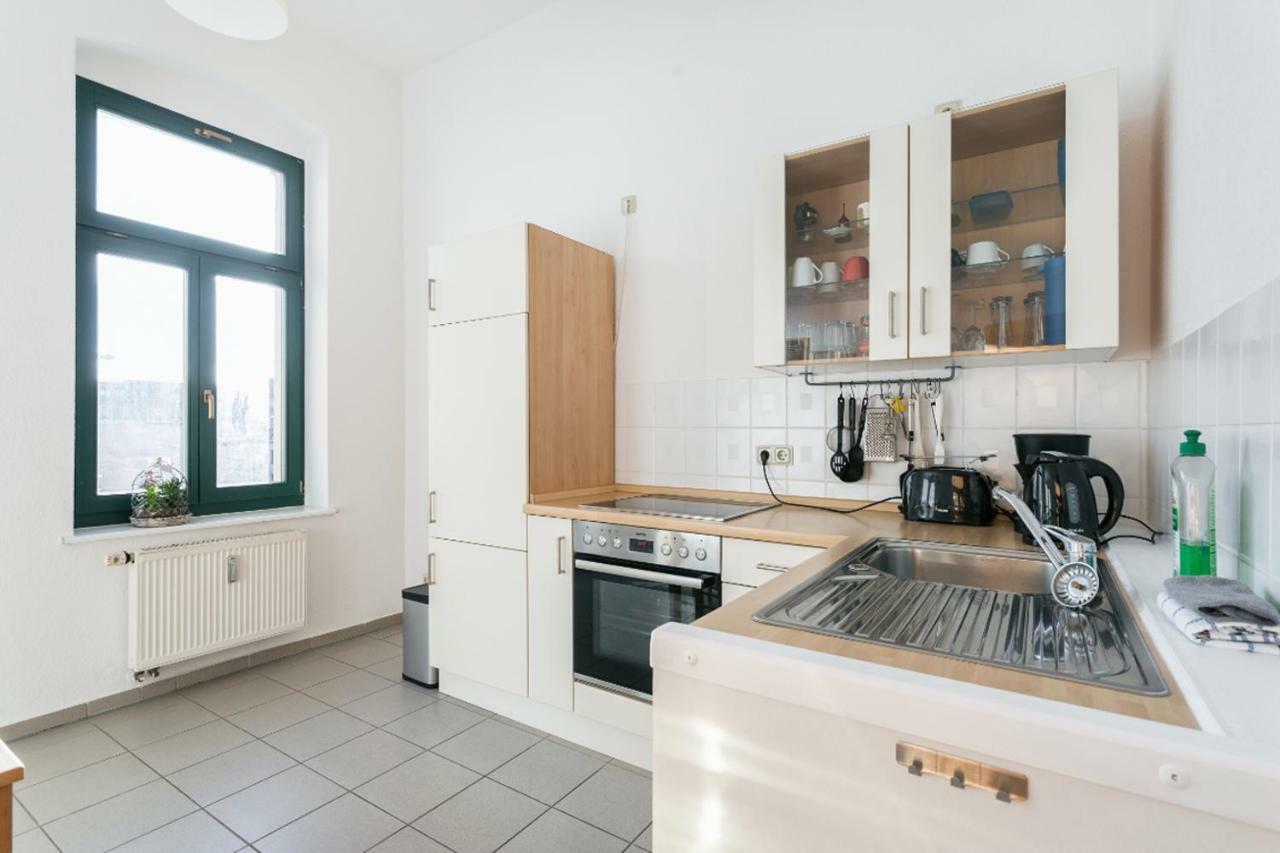 Ruhiges Apartment Am Rande Des Szeneviertels เดรสเดน ภายนอก รูปภาพ